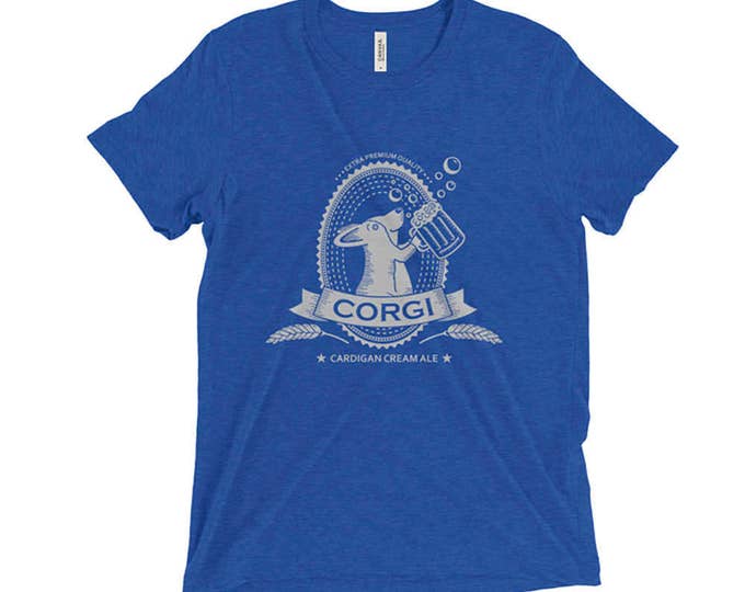 Cardigan Corgi Beer Shirt