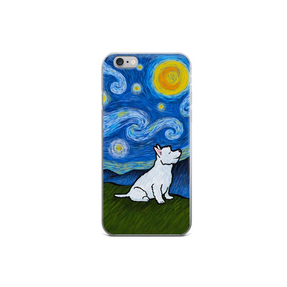 Westie Phone Case Wallet - Blue Westie Phone Case Wallet - Blue