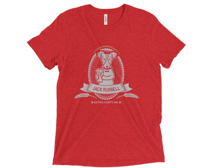 Jack Russell Beer Shirt - Jack Russell Terrier shirt - Unisex
