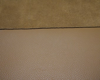 3 Large Leather panels 2 colors Top Quality 18" x 24" free shipping.