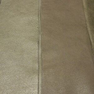 3 Large Leather panels 2 colors Top Quality Large 18&quot; x 24&quot; free shipping.