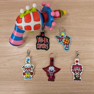 KKfOS Clowns Horror Show Movie Cult Classic Inspired Keychains - Free shipping included in the US