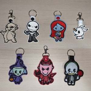 Nightmare Keychains - Free shipping included in the US