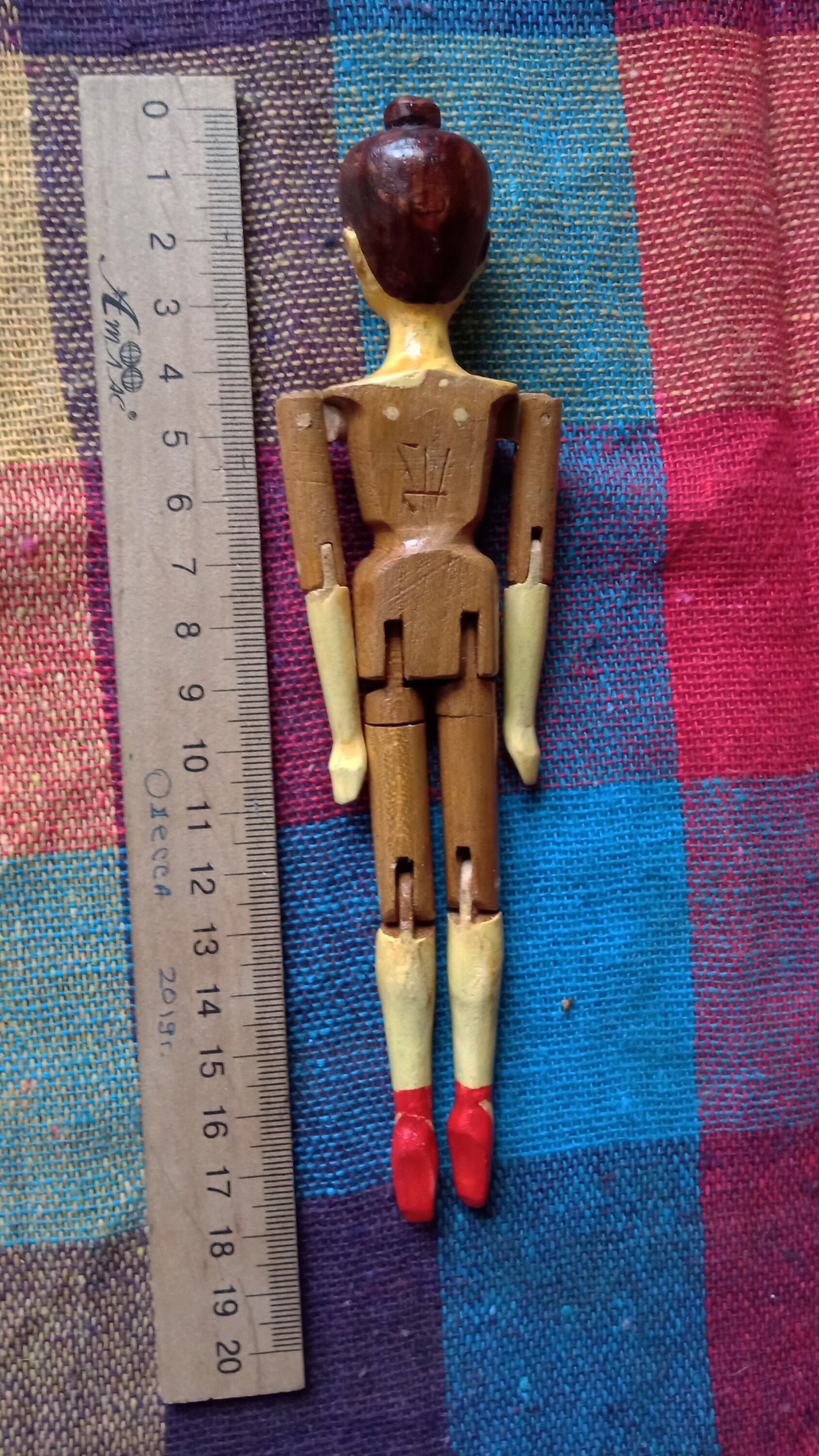 Wooden Dutch Doll on Pegs. Ballerina. Hitty's Lineup. Etsy