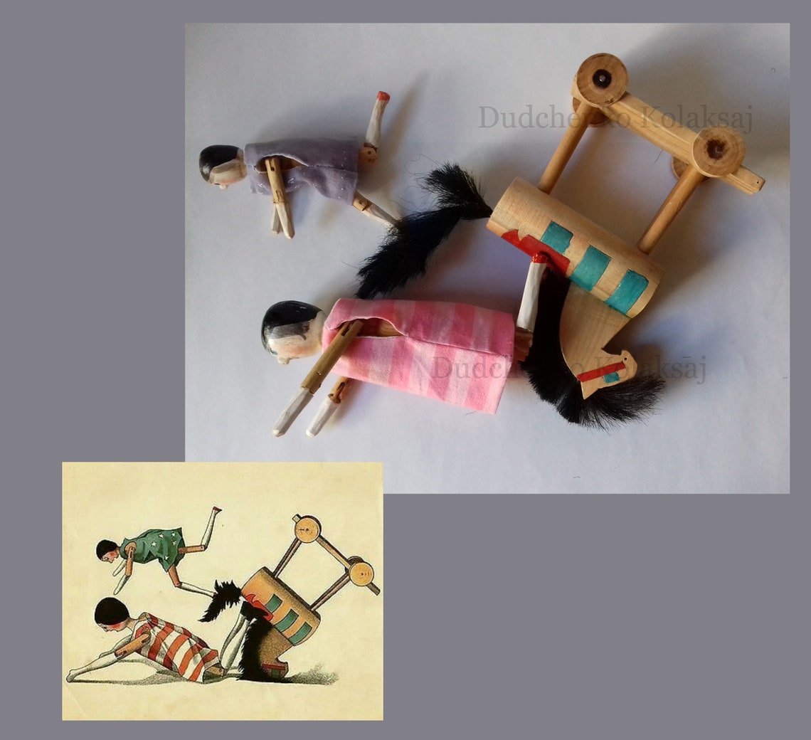 Famous Wooden Dutch Dolls. Reconstruction. Etsy