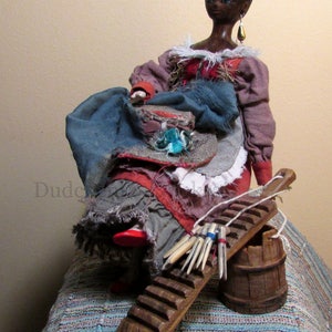 Wooden doll Grodner Tal 18th century ... image 3