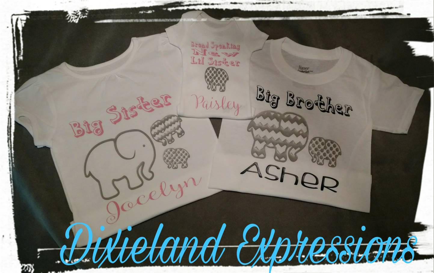 Big Sister Brother Branding New Little