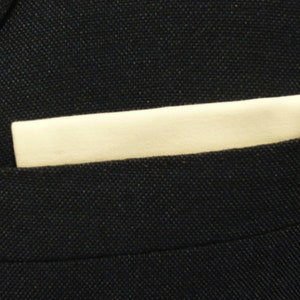 Carte Hankie de poche - Pli carré - Fait à la main
