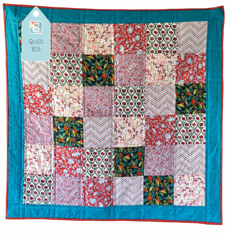Quick and Easy/Beginner's Quilt Kit in Liberty's Pink | Etsy
