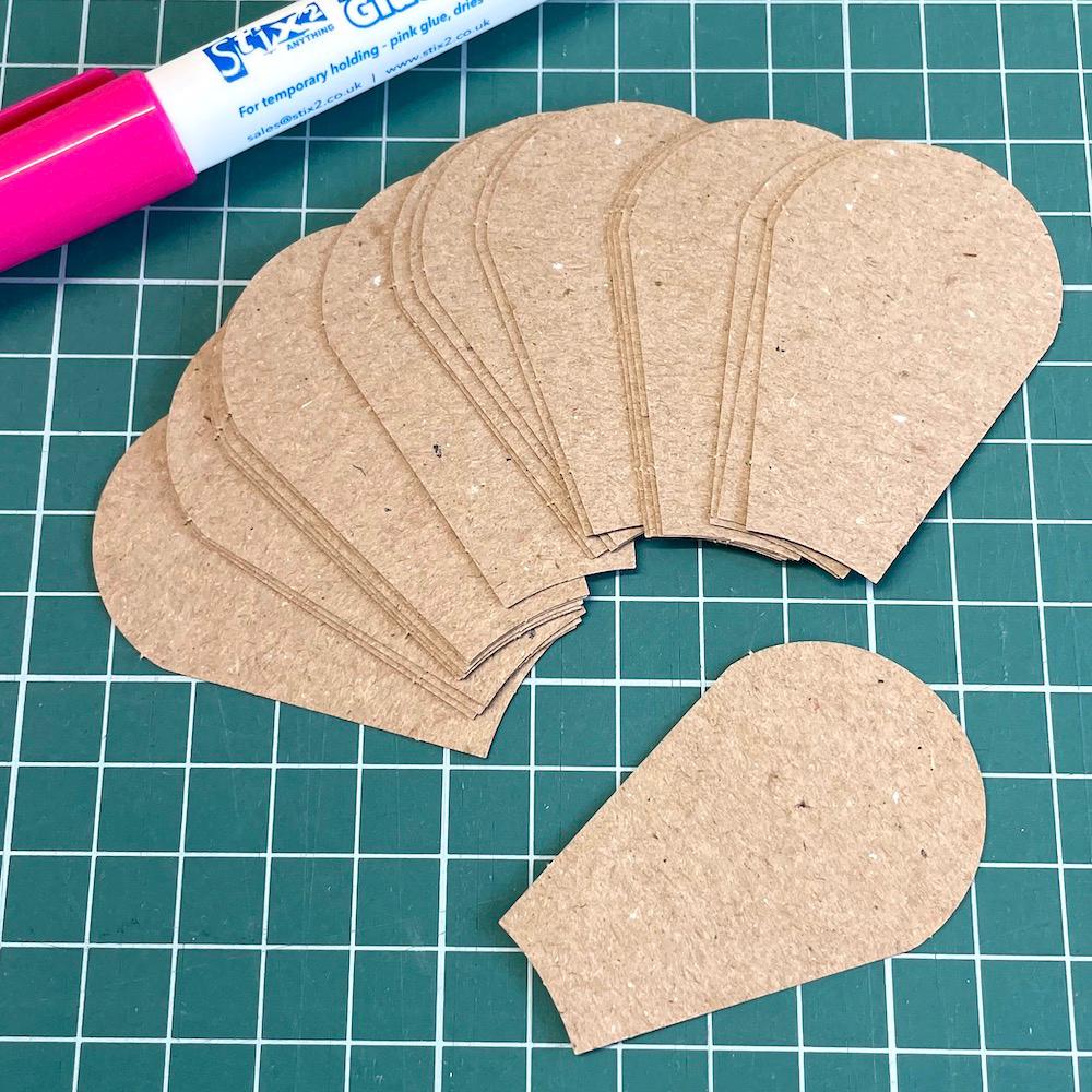 Lot De 25 Pièces De Quilt Dresden Plate Vintage Pré-découpées - 7x11 Pouces, Fait Main, Neuf