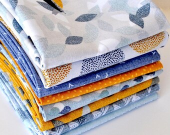 Birdsong Fat Quarter Bundle - Dashwood Studios, Quilting Fabric, Quilting Pre-Cut, Fabric Squares