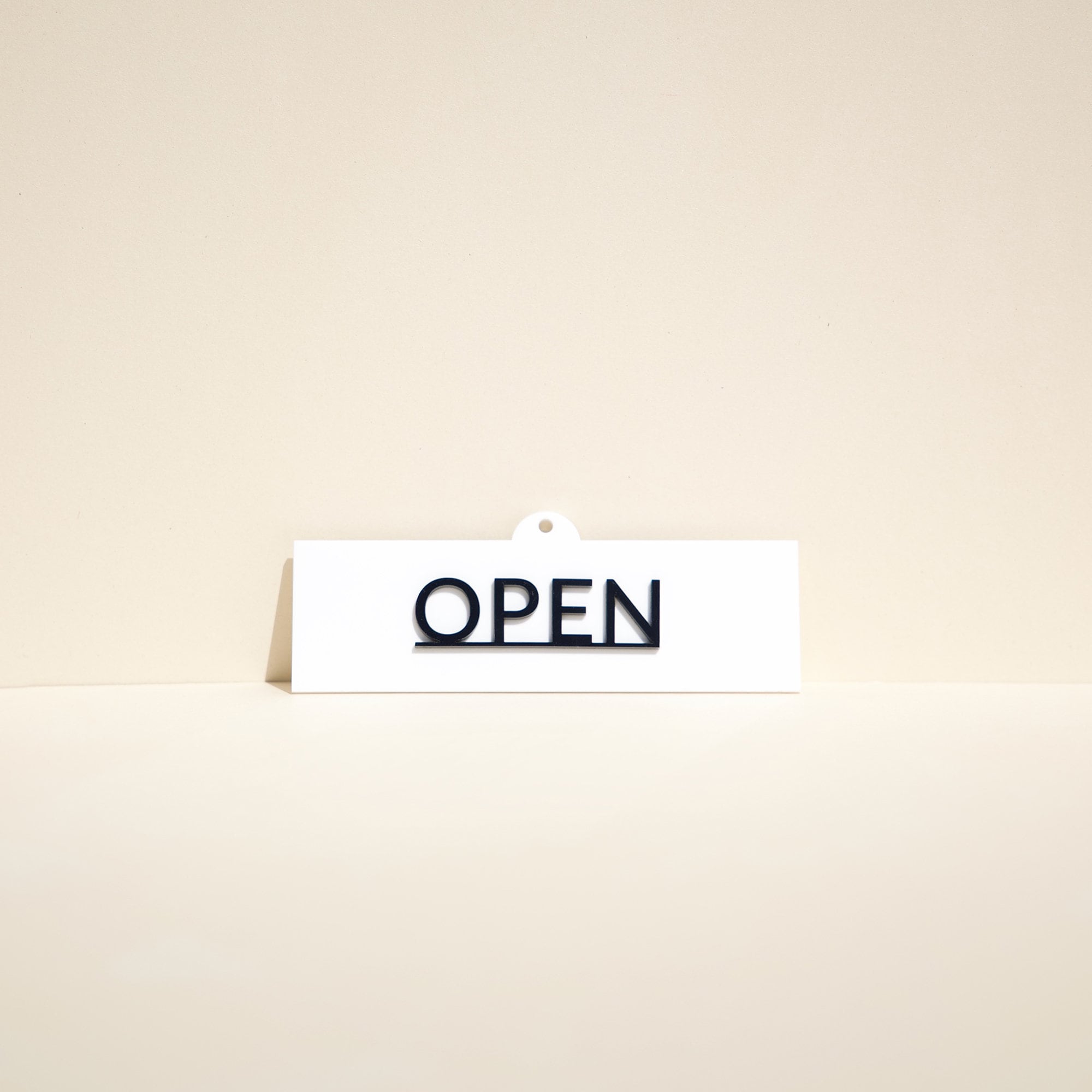 Open Closed Store Sign, Store Front Signage, Store Signage, Minimalist ...