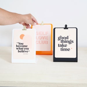 Clipboard signs for retail and stationary