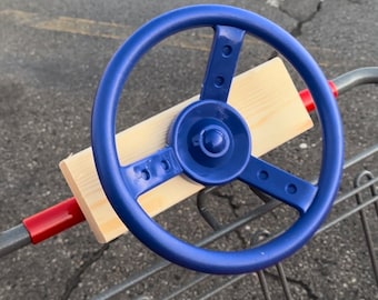 Clip on steering wheel for stroller hot sale