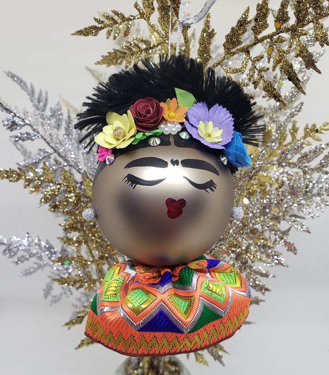 Handmade Frida Kahlo Christmas Ornament,frida Christmas,frida Kahlo. - Etsy