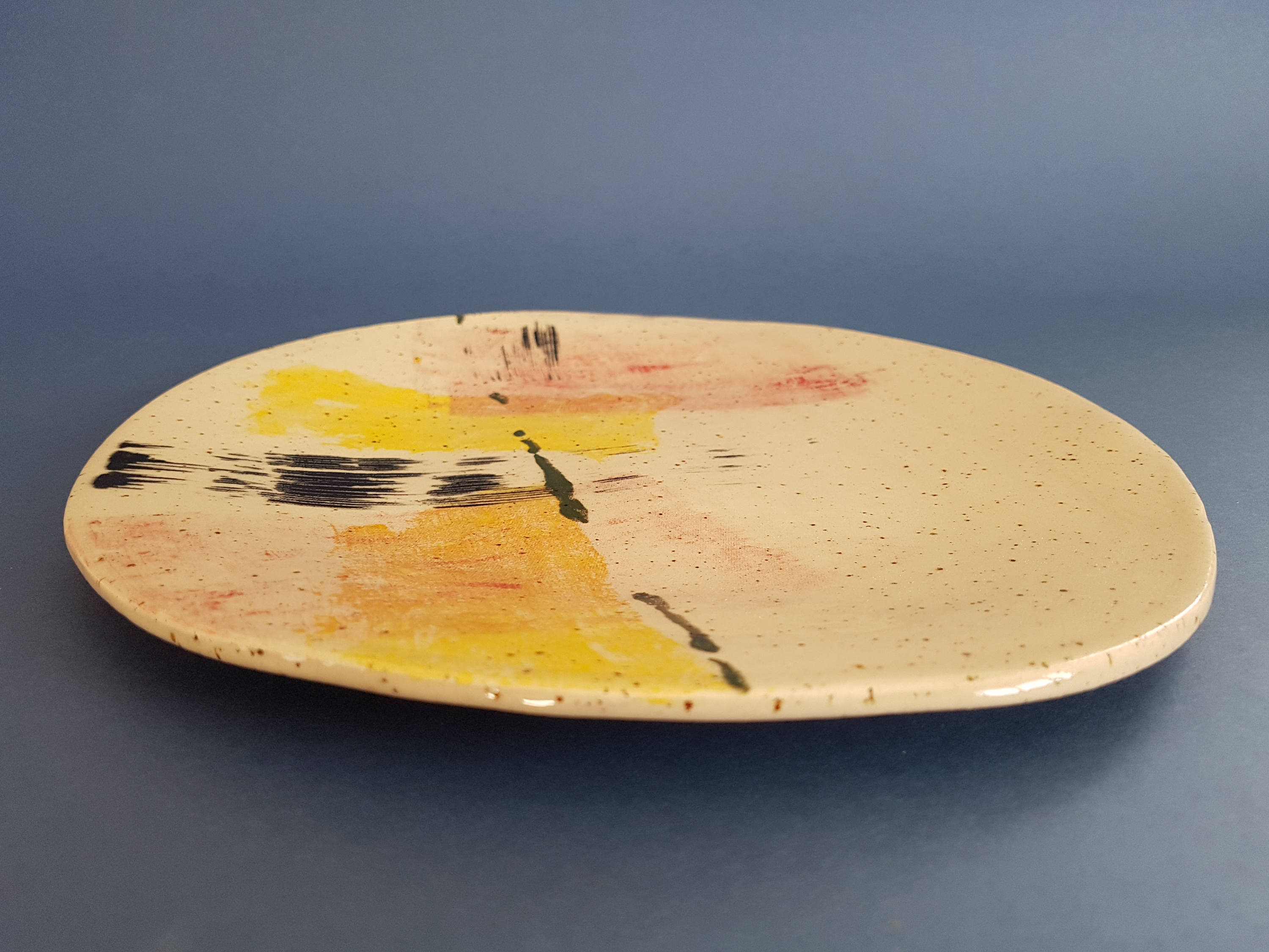 Ceramic plates. Handmade ceramic plates. Hand decorated Etsy