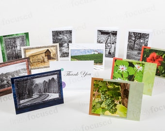 TARJETAS DE NOTAS 1 GRATIS / Mix&Match / Your Choice Of Any 4 cards for price of 3 / Any Occasion / b / n , fotos en color / Stock de ropa de cama con sobres