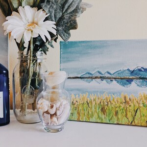 Seattle Calm Canvas Painting & Prints 8x10, 4x6