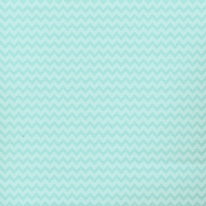 Teal Cardstock Paper Teal Digital Paper Chevron Digital | Etsy