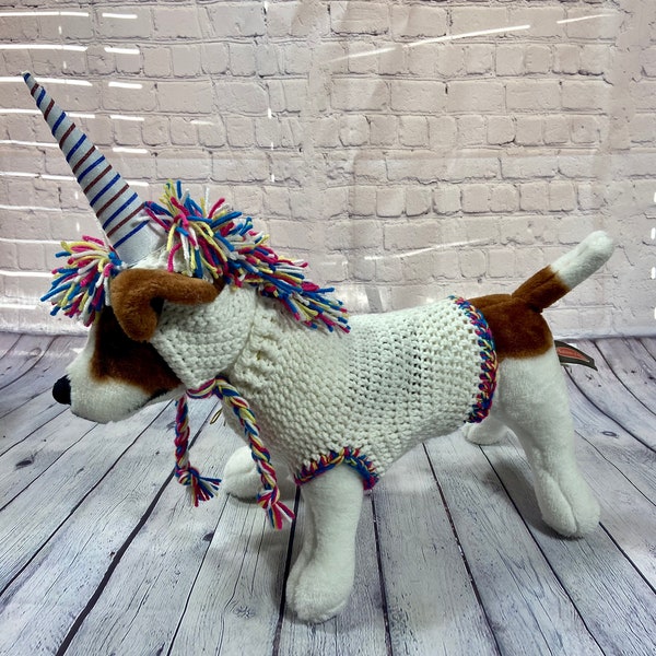 Unicorn Pet Costume Etsy