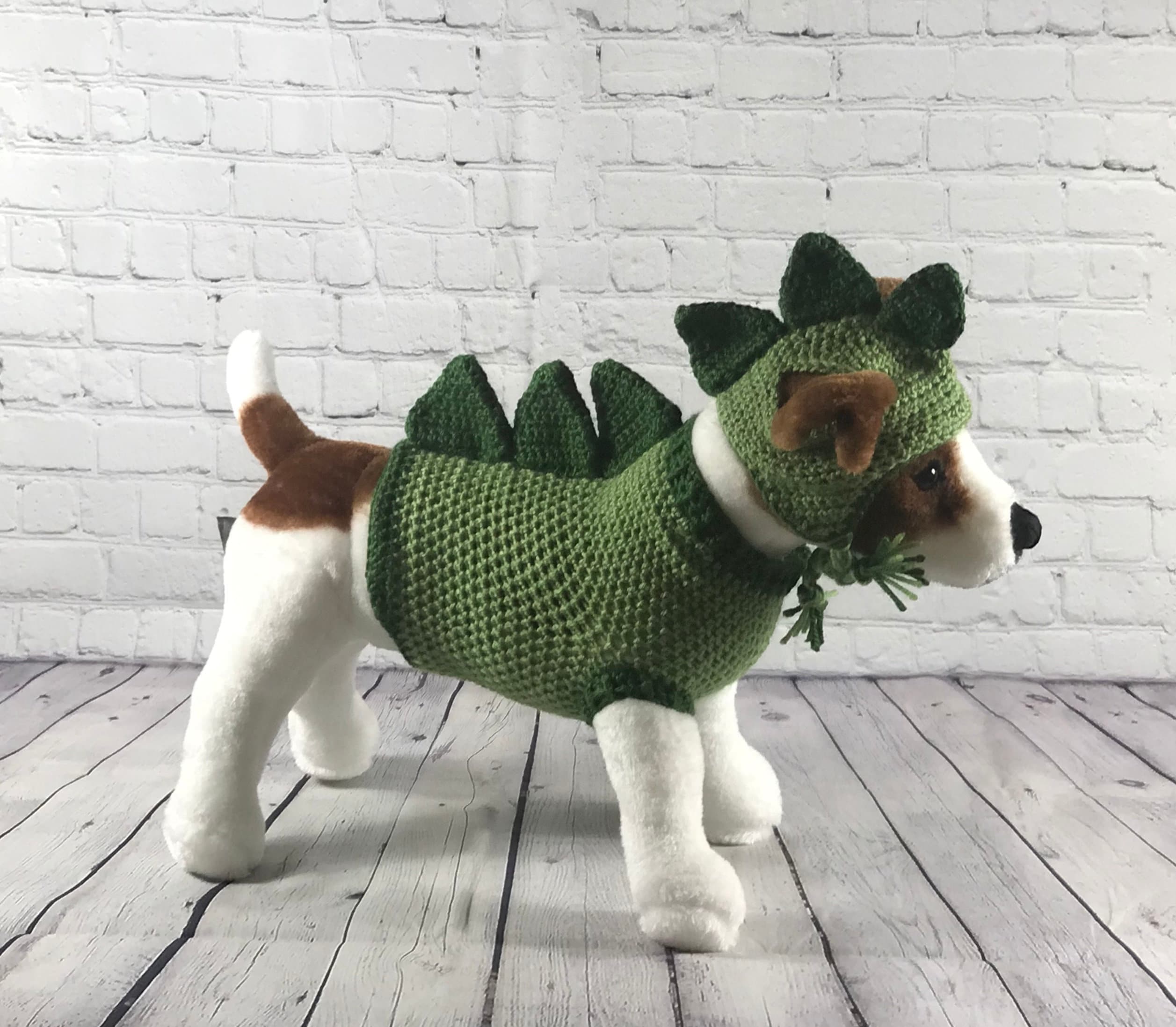 Dog raptor shop costume