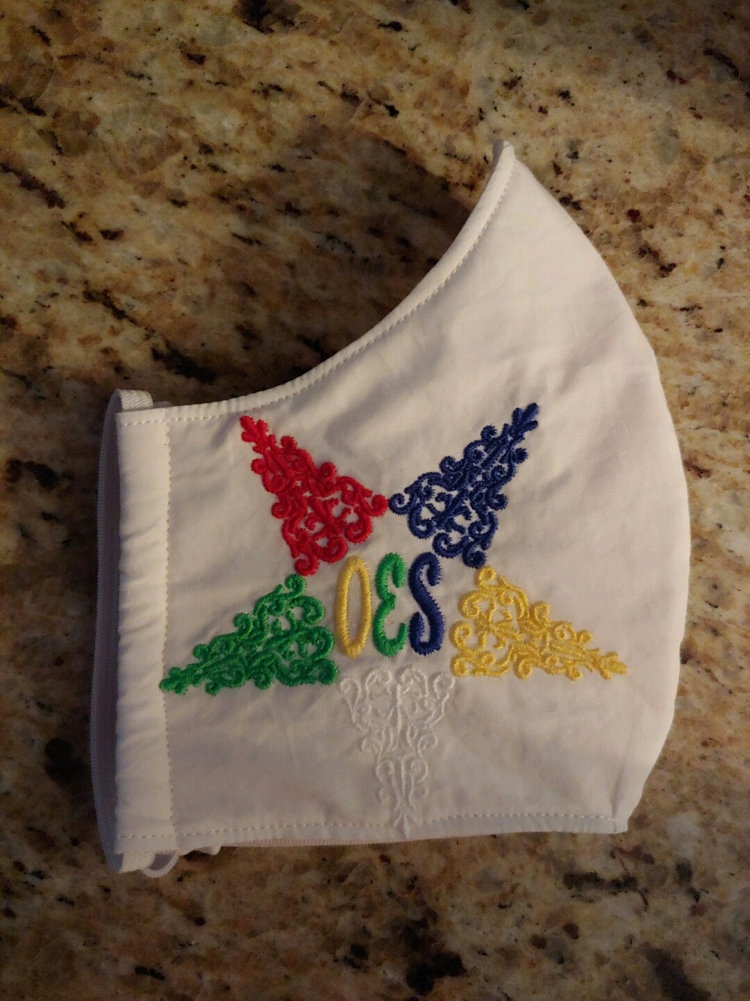 Handmade Reusable Order of the Eastern Star Face Mask - Etsy
