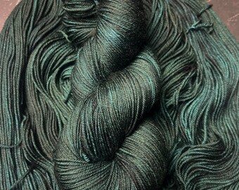 DYED TO ORDER --  Through The Trees -- hand dyed yarn, indie dyed yarn.