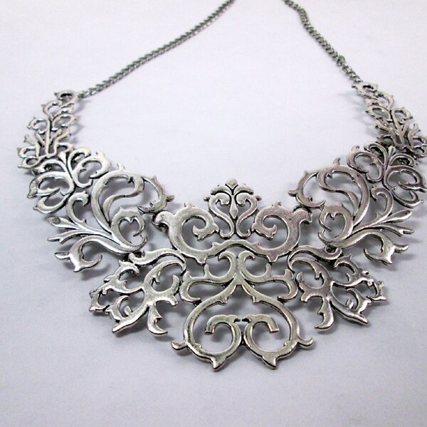 Fashion Bib Necklace Etsy