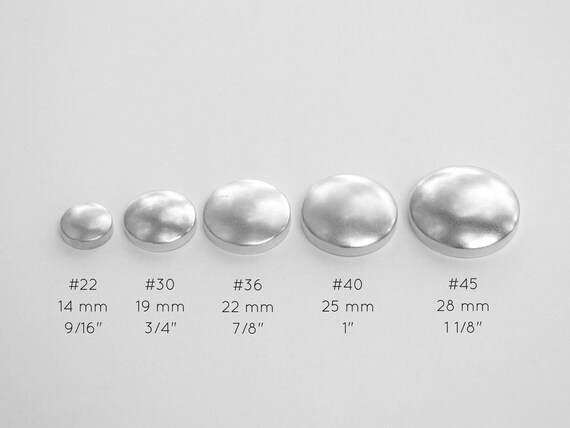 Prym Metal Funda Botones 11mm//15mm//19mm//23mm
