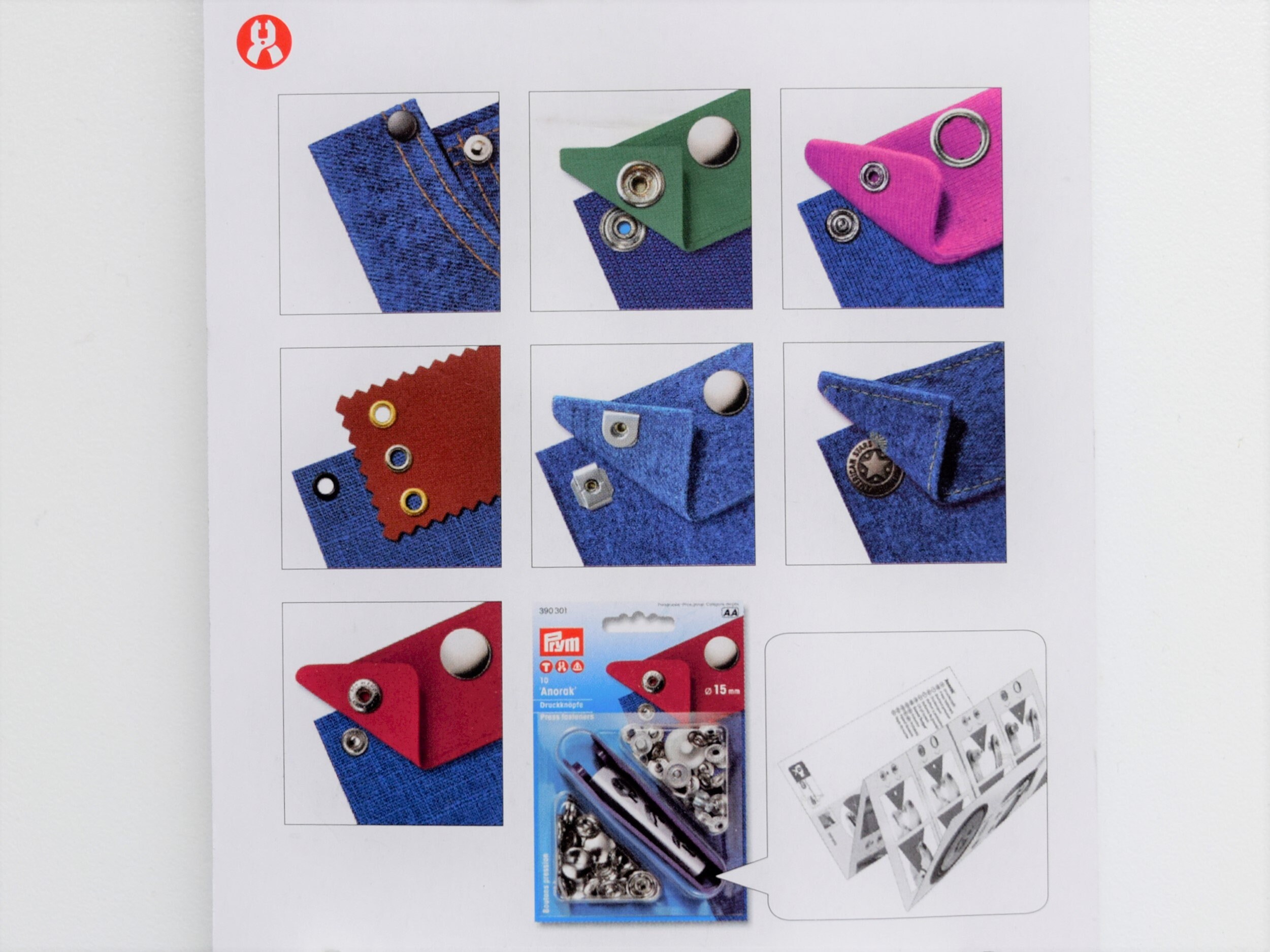 Prym Tool Set for Vario Pliers Plastic Snaps Jeans Button Etsy Canada