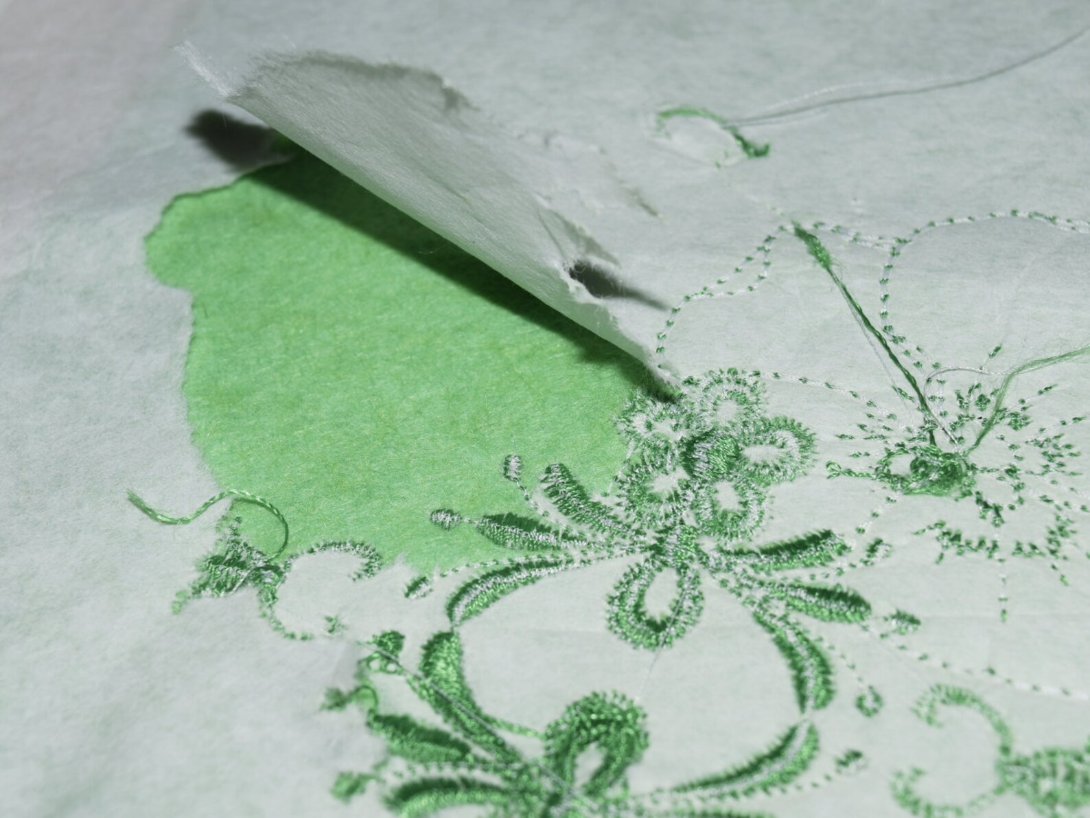 White Tear Away Stabilizer Embroidery Stabilizer Etsy Canada