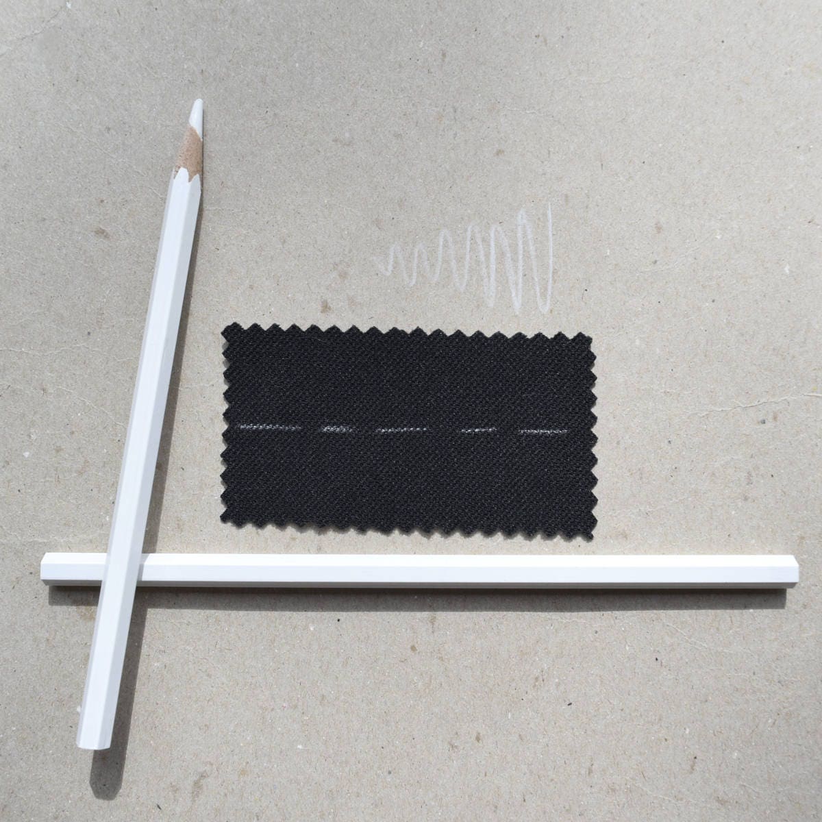 Tailor's Chalk Pencil for Fabric, Erasable White Transfer Pencils