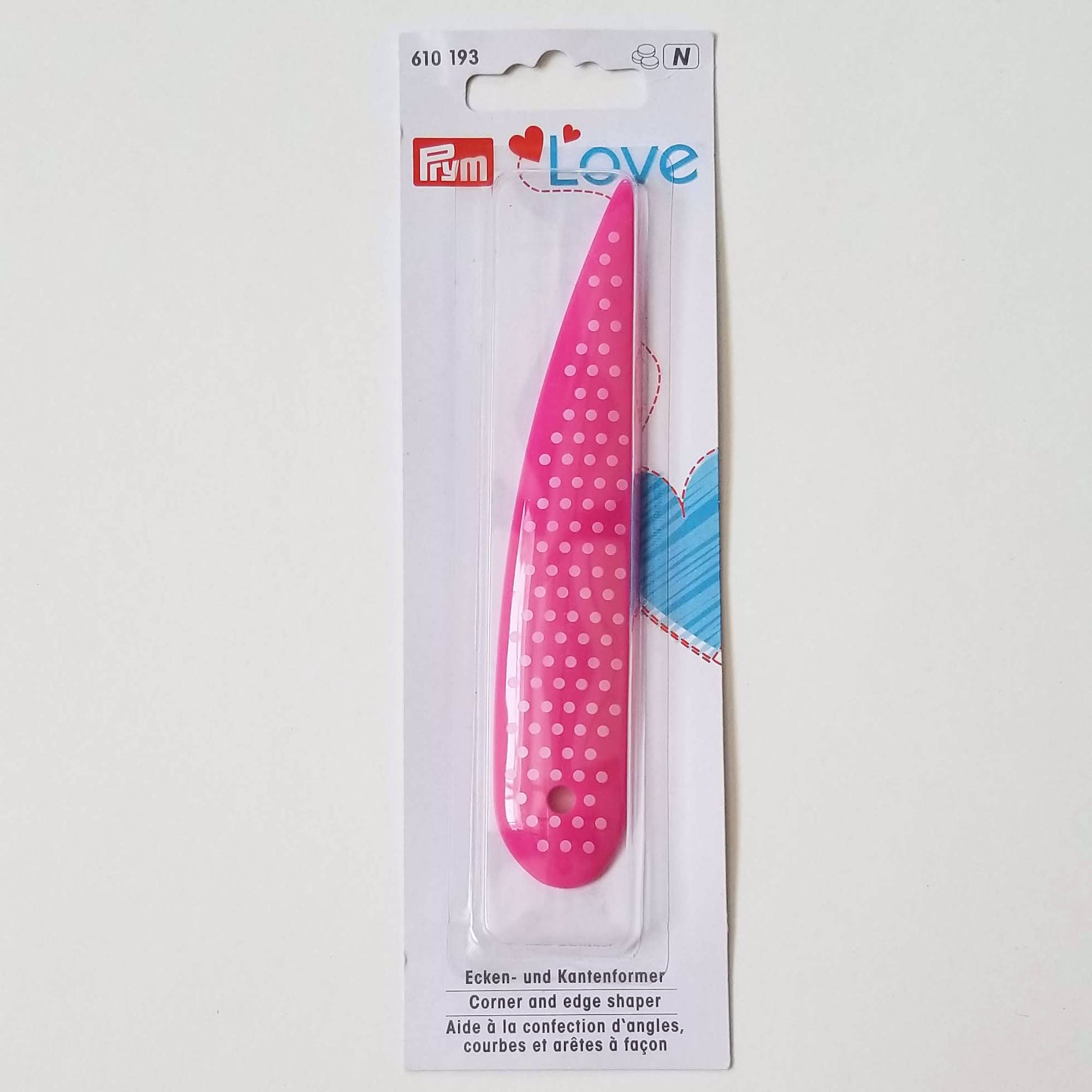 Prym Love stitch ripper, bright pink