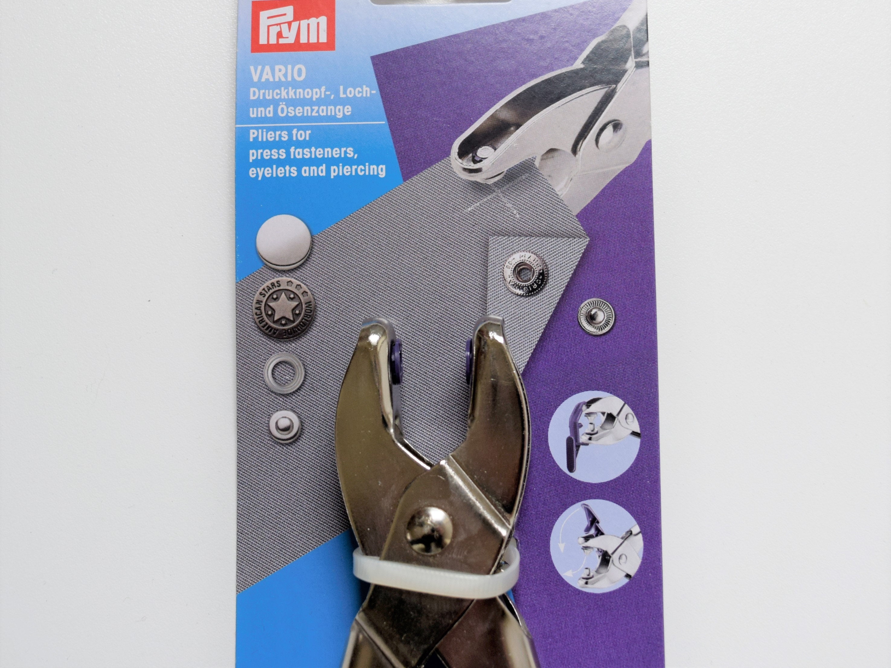 Prym Tool Set for Vario Pliers Plastic Snaps Jeans Button Etsy Canada