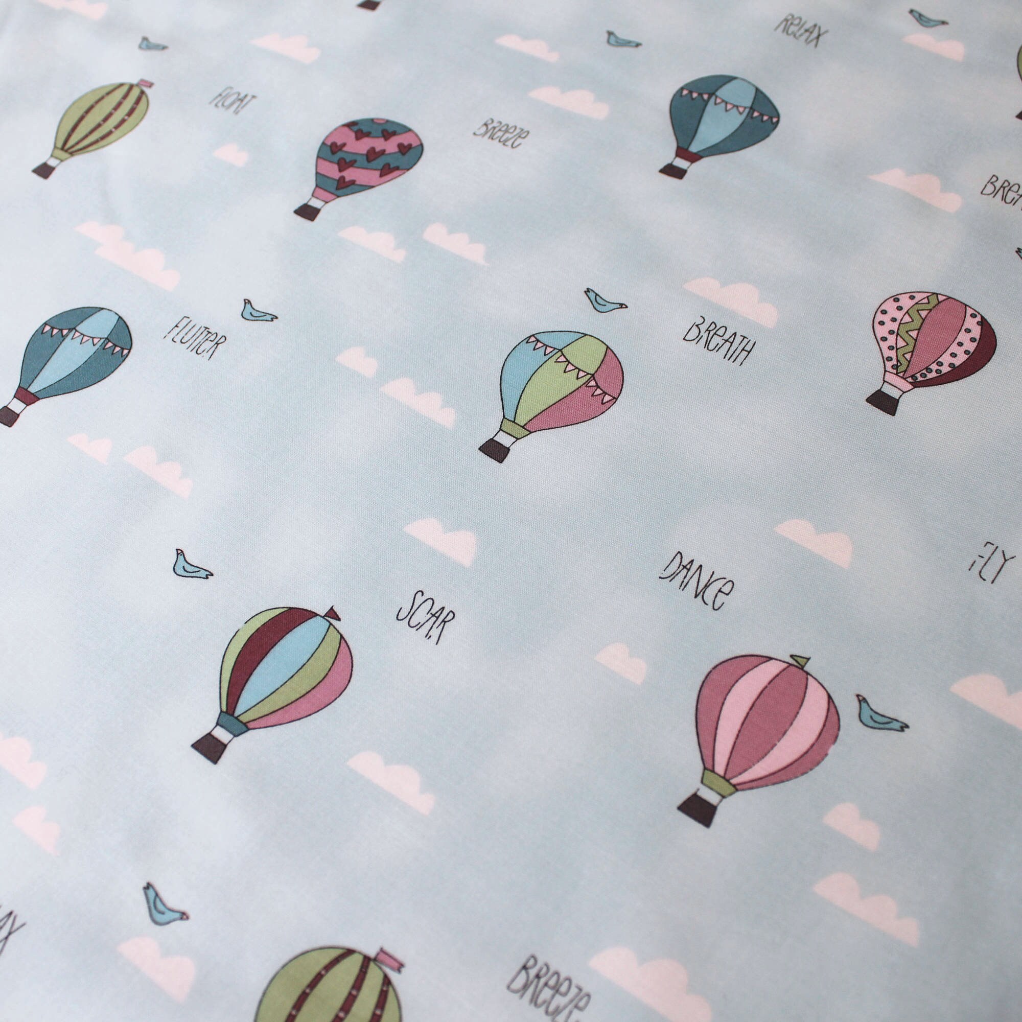 Quilting Fabric Cotton All Afloat by Natalie Bird Cloth Etsy