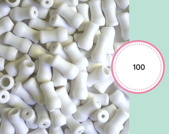 100 White Cord Tassels | Roman Shade | Balloon Shade | Boat Shade | Blind making | Hardware | Tassels in bulk