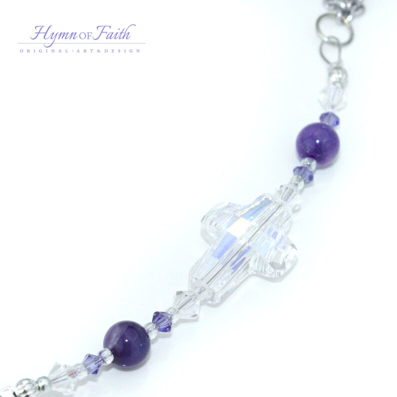 Faith Rear View Mirror Accessories Mustard Seed and Cross Car Etsy