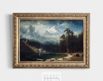 アルバート・ビアスタットによるカリフォルニア州のシエラネバダ山脈
