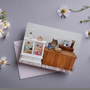 Chipmunk Bakery Notecard