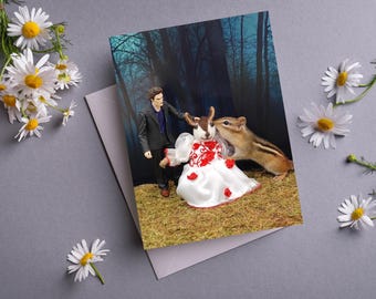 Chipmunk Vampire Twilight Card
