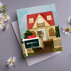 Chipmunk Realtor Notecard
