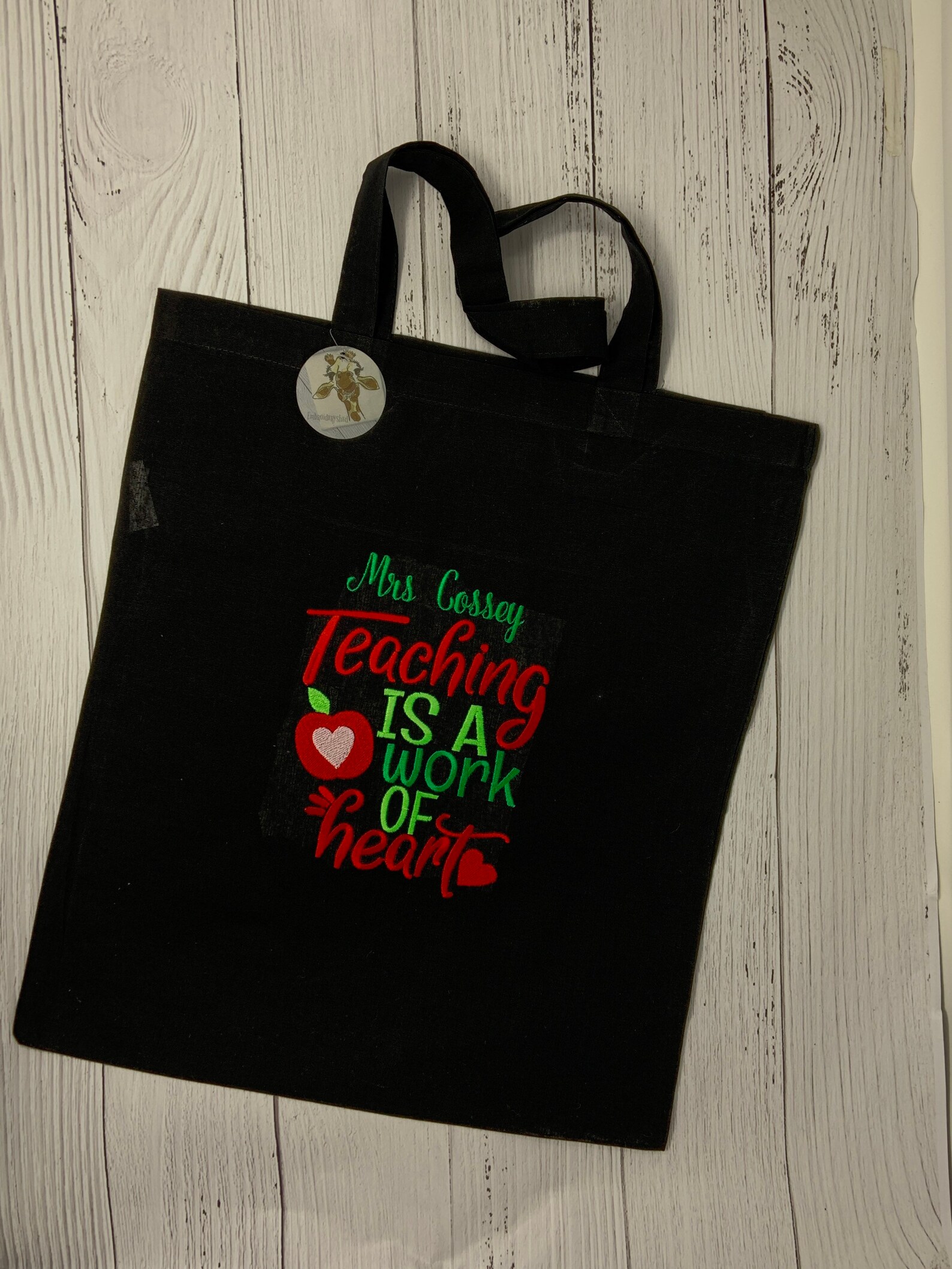 Teachers Tote Bag Teachers Giftpersonalised Tote bag Etsy