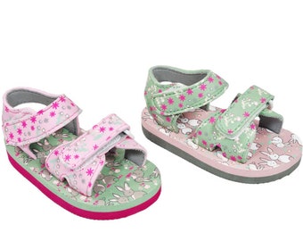 BUNNY PRINT SANDALS (15 to 24 Months)