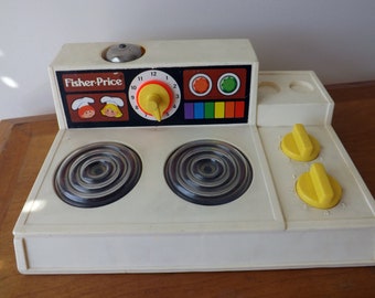 vintage toy kitchen set