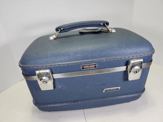 vintage american tourister makeup case