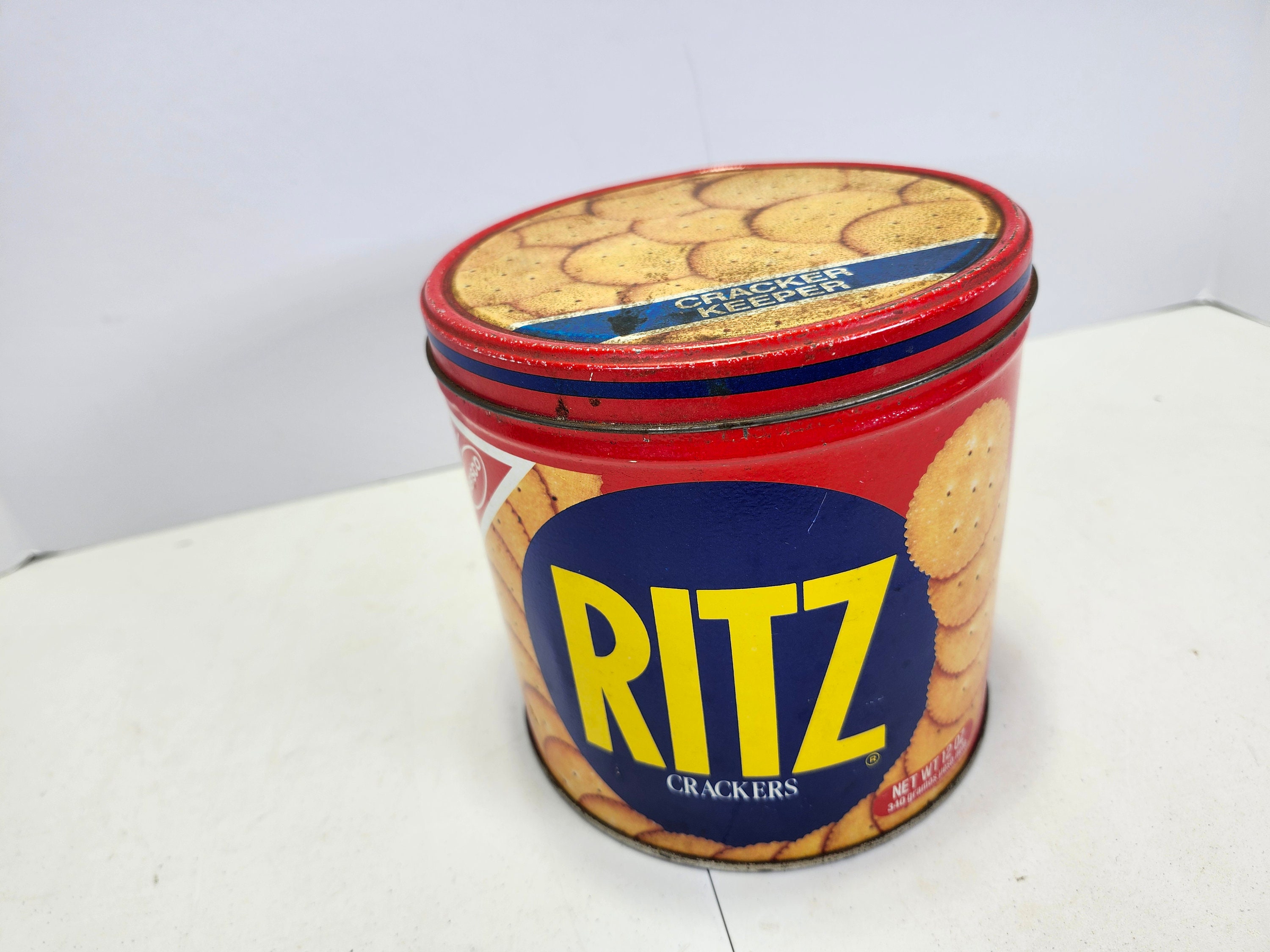 Vintage Ritz Cracker Tin - Etsy