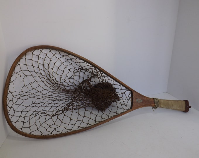 Ed Cumings Inc Fishing Net, Vintage Retro, Decor Decoration, Camp Cabin