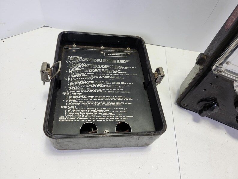 Simpson Multimeter, Decor, Vintage, Decoration, Office, Retro, Display