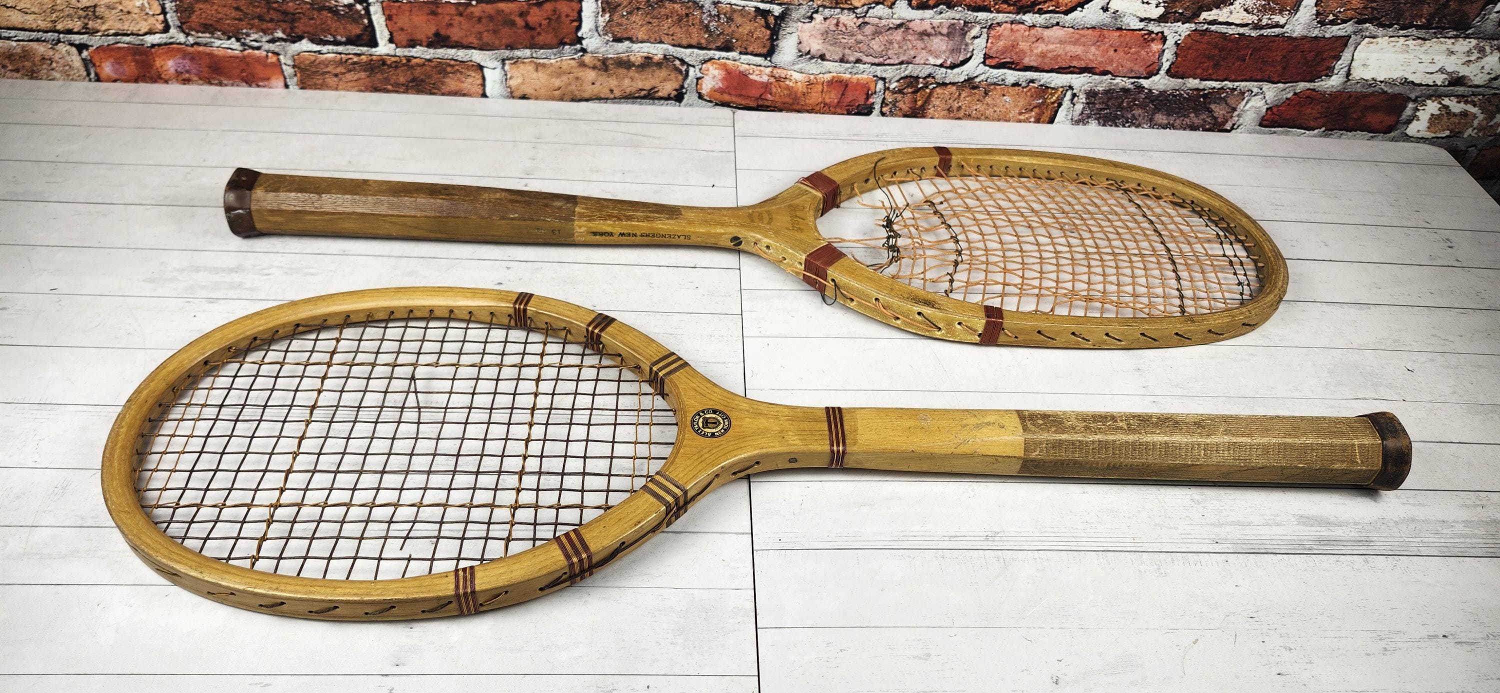 Vintage Slazenger Racquet - Etsy