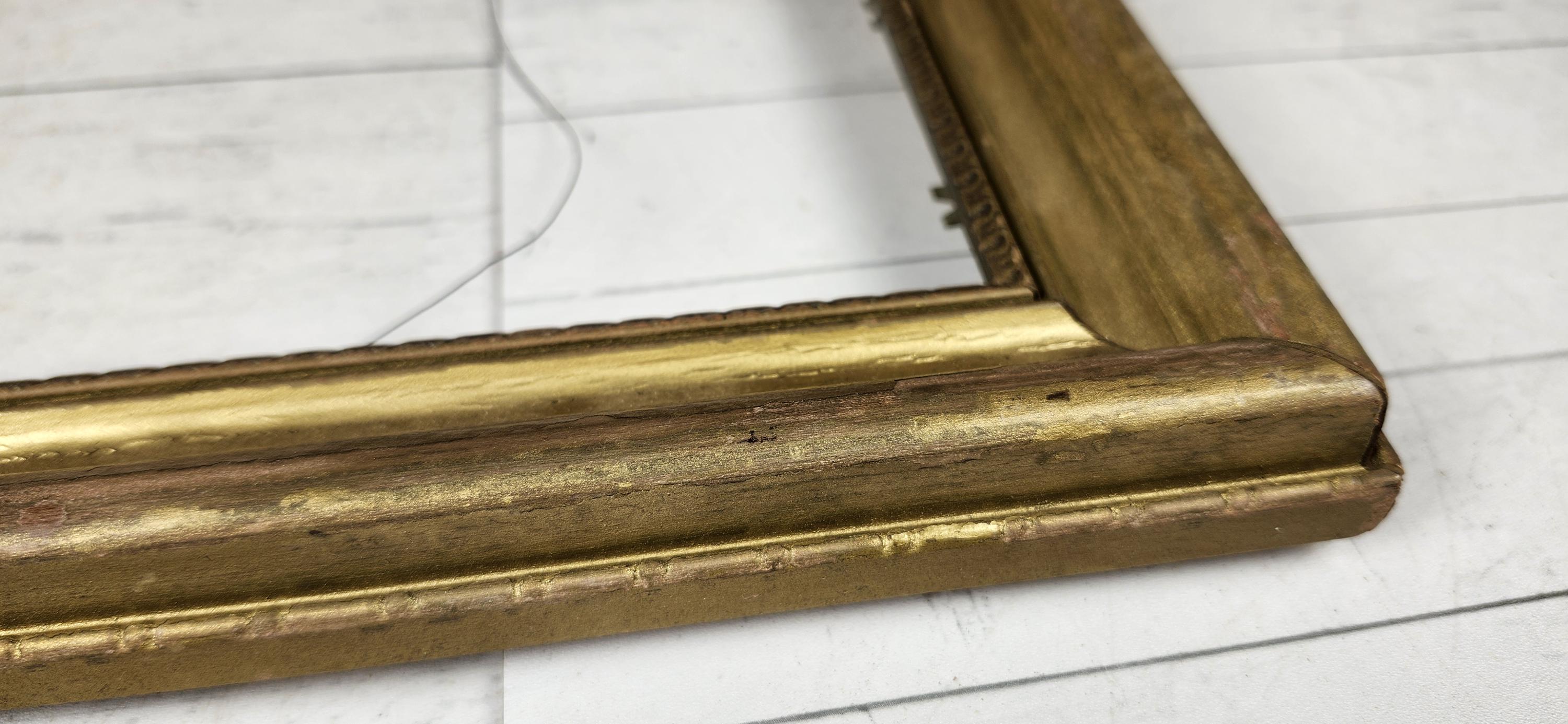 Vintage Gold Rectangle Wooden Frame: Gilded Wall Decor - Etsy